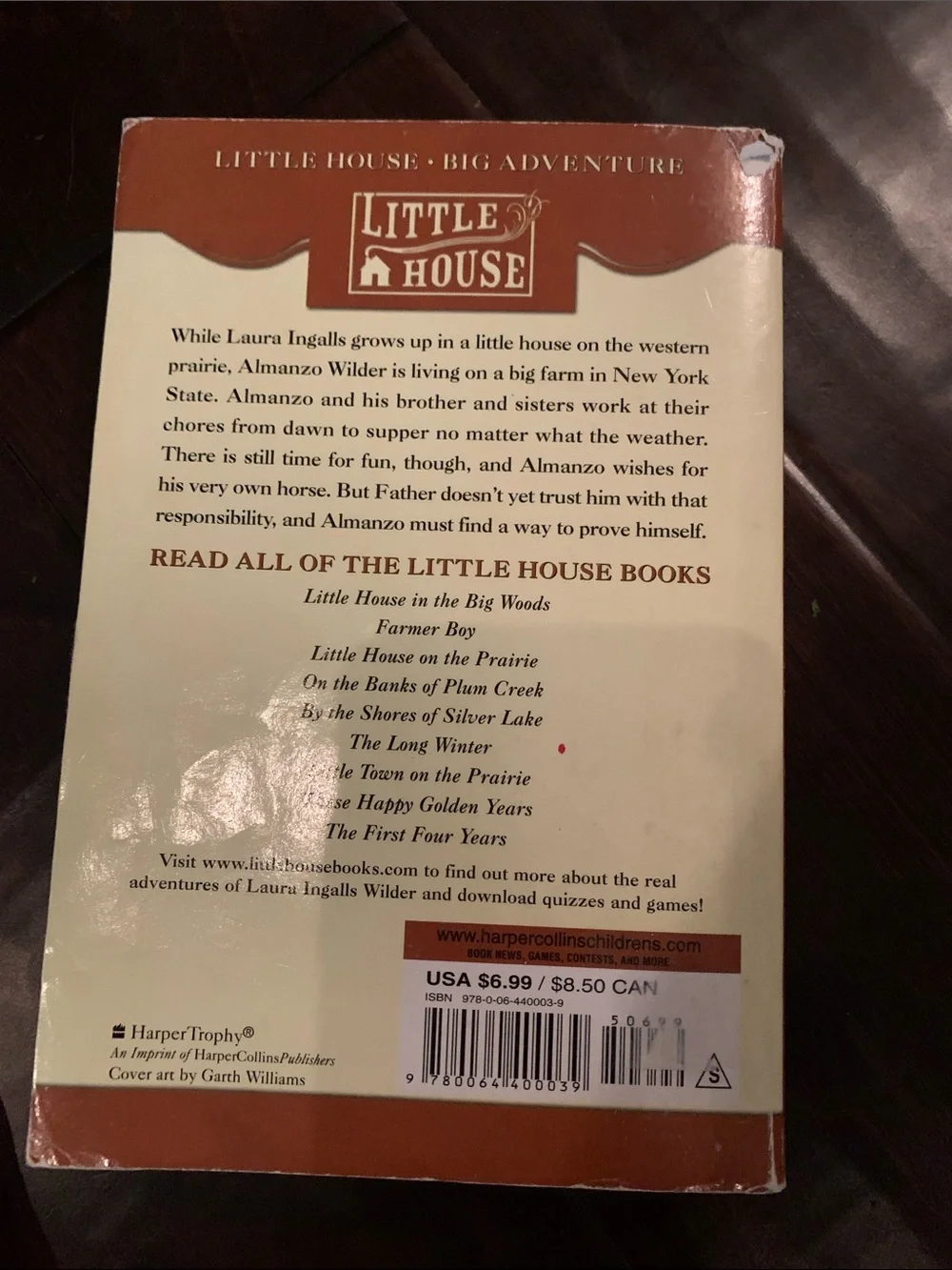 Little House Book Lot